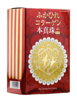 GINZA TOMATO Shark Collagen Pearl Plus  колагенове желе з пудрою перлин (30 стіків)