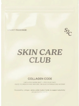 SKIN CARE CLUB collagenn code face mask