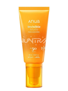 Невидимий cонцезахисний крем з матовим фінішем Anua Invisible Matte Finish Sunscreen SPF50 50мл