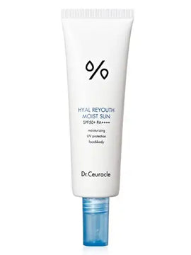 Dr.Ceuracle Hyal Moist Sun SPF 50+ / PA++++ Зволожуючий сонцезахисний крем із гіалур. к-тою 50 мл