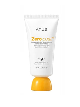 Сонцезахисний крем Anua Zero-Cast Moisturizing Finish Sunscreen SPF 50 PA++++ 50 мл