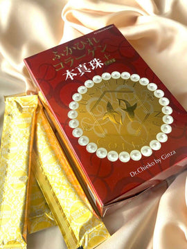 GINZA TOMATO Shark Collagen Pearl Plus  колагенове желе з пудрою перлин (30 стіків)