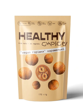 Vegan карамельні горішки, 6 шт 170 г