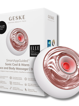 Geske Sonic Cool & Warm Face and Body Massager Звуковий масажер для обличчя і тіла