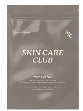 SKIN CARE CLUB tone&glow face mask