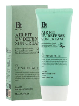 Benton Air Fit UV defense Sun Cream SPF50+/PA++++ Сонцезахисний крем з Центелою