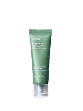 Заспокійлива пінка для вминня міні ANUA HEARTLEAF SUCCINIC MOISTURE CLEANSING FOAM 25ML