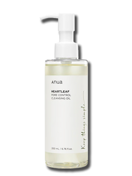Очищуюча гідрофільна олія з екстрактом хауттюйнії Anua heartleaf pore control cleansing oil, 200 ml