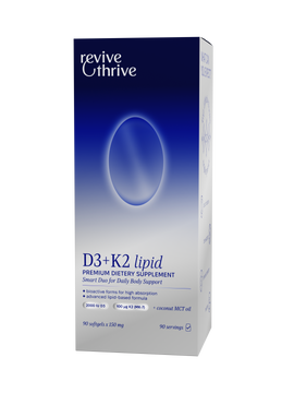 REVIVE AND THRIVE Добавка дієтична Vitamin D3+K2 lipid