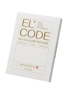 EL CODE Антивікова біоцелюлозна маска для обличчя 20 мл 1 шт