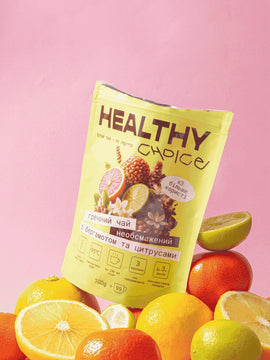 HEALTHY CHOICE гречаний чай з бергамотом та цитрусом 30г