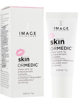 IMAGE ORMEDIC Sheer lip enchancement complex Рожевий відновлюючий гель для губ, 7 мл