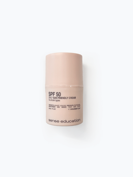 Крем SPF 50 daily sun friendly cream М'ятний лист sense education, 30 мл