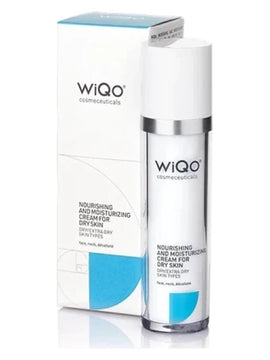 WIQO CREMA NUTRIENTE E IDRATANTE VISO PELLI SECCHE ПОЖИВНИЙ ТА ЗВОЛОЖУЮЧИЙ КРЕМ ДЛЯ СУХОЇ