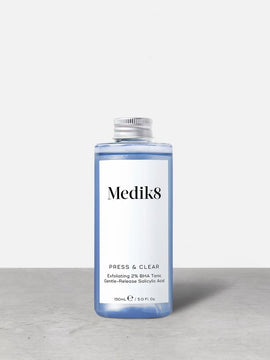 Тонік із саліциловою кислотою 2% для проблемної шкіри Medik8 Press Clear BHA Tonic Refill, 150 мл (змінний флакон)